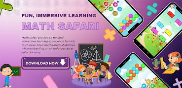 Math Safari الملصق