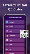 QR Code Scanner and generator ภาพหน้าจอ 2