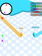 Paper io Offline Snake Game 3D screenshot 5