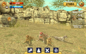 Wild Cheetah Sim 3D 截图 4