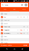 1 Schermata SmartList HD - Lista della spe