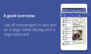 Tablet Messenger اسکرین شاٹ 7