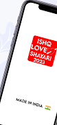 Ishq Love Shayari - Hindi plakat