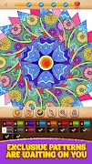 Cross Stitch Coloring Mandala 截图 4