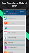 Age Calculator - Date of Birth penulis hantaran