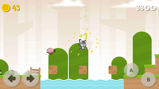 Cat Tails World Poster