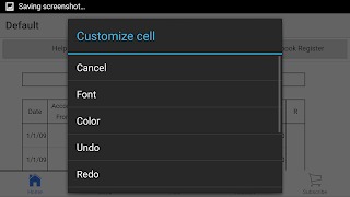 Custom Checkbook Pro 截圖 4