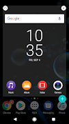 Black Theme XZ3 screenshot 4