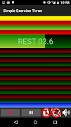 Simple Exercise Timer اسکرین شاٹ 1