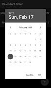 Calendar & Timer ảnh chụp màn hình 2