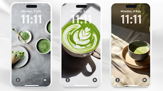 Matcha Lockscreen syot layar 2