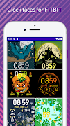 6 Schermata Dan's Clock Faces for Fitbit