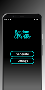 Random Number Generator screenshot 1