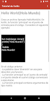Kotlin Español Screenshot 1