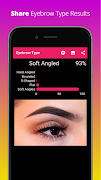 برنامه‌نما Eyebrow Type - A.I. Powered عکس از صفحه