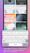 iPhone Keyboard - iOS 17 โปสเตอร์