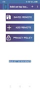 Solid set top box remote Plakat