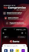 برنامه‌نما Santa Browser : Fast & Safe عکس از صفحه