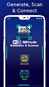 WiFi QR Code Generator & Scann Affiche