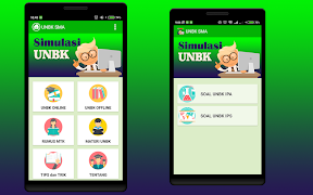 Tes UNBK SMA 2021 + Materi Offline الملصق