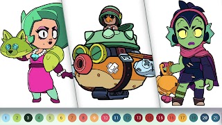 Coloring for Brawl Stars 截圖 4