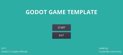 Godot Game Template Poster
