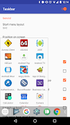برنامه‌نما Taskbar عکس از صفحه