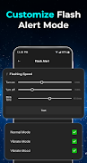 Flashlight and Flash Alert syot layar 6