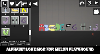 Mod Alphabet Lore For Melon স্ক্রিনশট 5