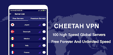 Cheetah VPN Secure Proxy VPN screenshot 5