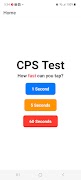 CPS Test Pro- Click Speed Test ภาพหน้าจอ 3