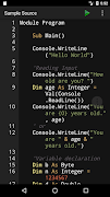 VB.NET Programming Compiler پوسٹر