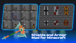 More Shields Mod for Minecraft پوسٹر