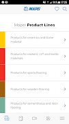 Mapei APP screenshot 1