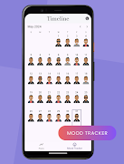 Timeline: Diary, Notes & Mood स्क्रीनशॉट 5