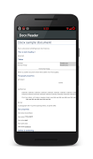 Docx Reader captura de pantalla 1