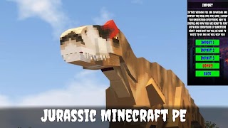 7 Schermata Jurassic Mod for Minecraft PE