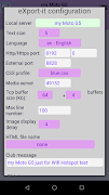 eXport-it server screenshot 2
