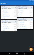 Chrono List - Interval Timer स्क्रीनशॉट 3