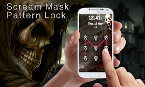 Scream Mask Pattern Lock স্ক্রিনশট 2