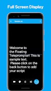Teleprompter: フローティングスクリプト スクリーンショット 7