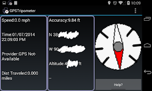 GPS Tripometer (Limited) ภาพหน้าจอ 1