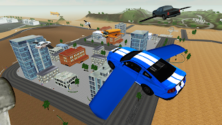 Flying Car Driving Simulator Poster