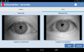 7 Schermata IriSecureIDClient