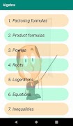 All Maths Formula Book ảnh chụp màn hình 2