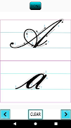 Cursive Calligraphic ABC screenshot 5