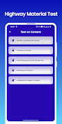 Highway Material Test 截图 3