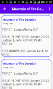 Mountain Of Fire Devotion screenshot 5