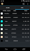 HTML Color Picker screenshot 1