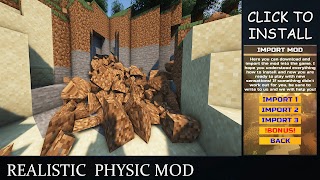 Realistic Physics Mod For MCPE 截图 2